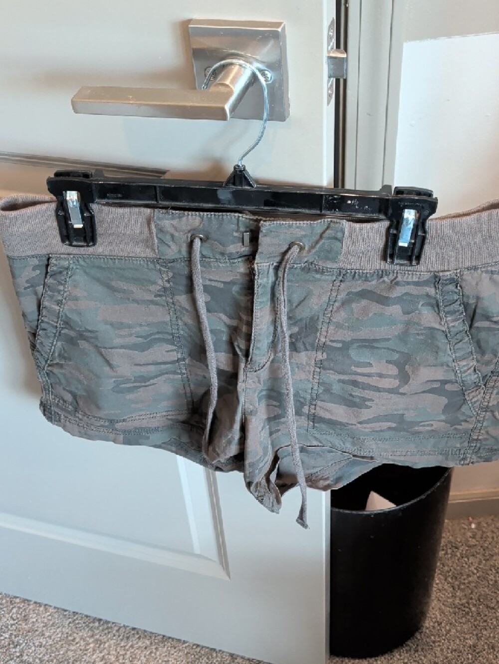 a.n.a Women's Olive Camouflage Shorts